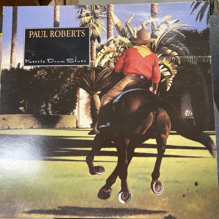 Paul Roberts - Kettle Drum Blues (HOL/1987) LP (VG+-M-/VG+) -pop rock-